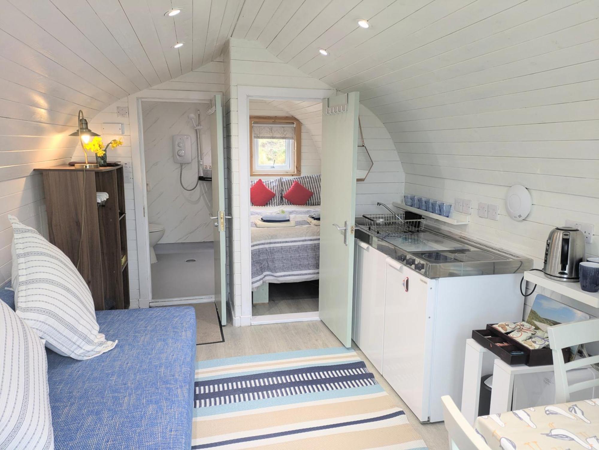 Glamping Pod For 2 Pod Beag Na Haun Eriskay Villa Exterior photo